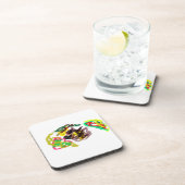 ハリネズミ遊の秋 コースター (右側)