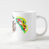 ハリネズミ遊の秋 ジャンボコーヒーマグカップ (右)