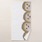 ハリネズミ風呂タオル バスタオル (バスタオル)