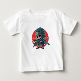 ハリネズミ騎士(2) ベビーTシャツ