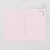 ハリネズミ！かわいいハリネズミのクリスマス シーズンポストカード (裏面)