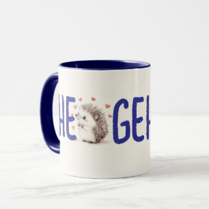 ハリネズミ!かわいいハリネズミのコーヒーマグ、紅茶 マグカップ