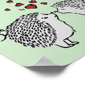 ハリネズミ アニバーサリーポスター ポスター (角)