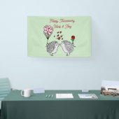 ハリネズミ アニバーサリー バナー 横断幕 (トレードショー)