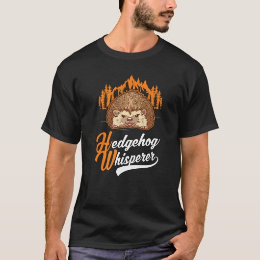 ハリネズミ・ウィスペラー Tシャツ (正面)