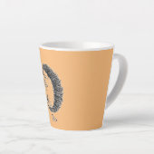 ハリネズミ カフェラテマグ (右アングル)