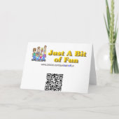 ハリネズミ カード (裏面)