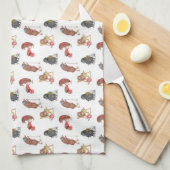 ハリネズミ キッチンタオル (四つ折り)