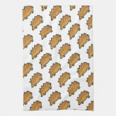 ハリネズミ キッチンタオル (縦)