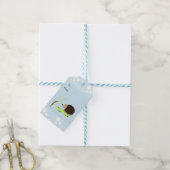 ハリネズミ ギフトタグ (より糸付き)