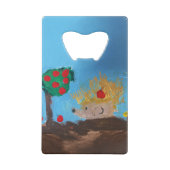 ハリネズミ クレジットカード栓抜き (裏面)