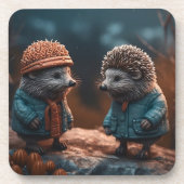 ハリネズミ コースター (正面)