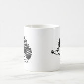 ハリネズミ コーヒーマグカップ (中央)