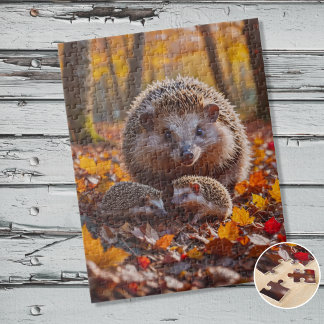 ハリネズミ ジグソーパズル