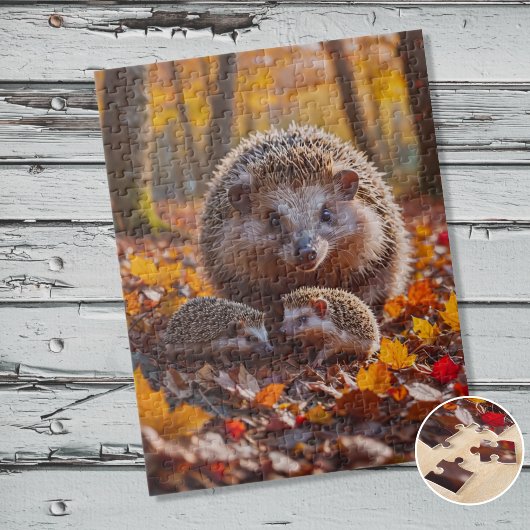 ハリネズミ ジグソーパズル