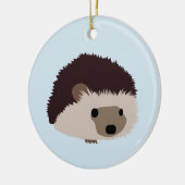 ハリネズミ セラミックオーナメント (左)
