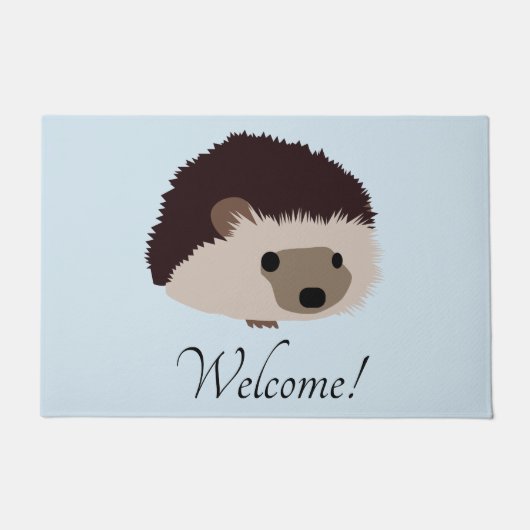 ハリネズミ-ドア・マット ドアマット (正面)