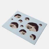 ハリネズミ-ドア・マット ドアマット (アングル)