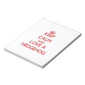 ハリネズミ ノートパッド (回転)