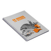 ハリネズミ ノートブック (右側)