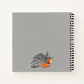 ハリネズミ ノートブック (裏面)