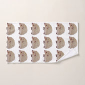 ハリネズミ バスタオルセット (ハンドタオル)