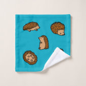 ハリネズミ バスタオルセット (ウォッシュタオル)