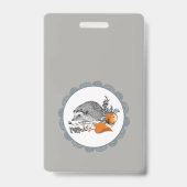 ハリネズミ バッジ (裏面)