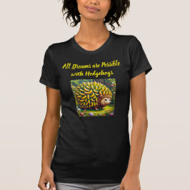 ハリネズミ バナナ Tシャツ