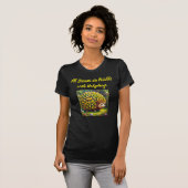 ハリネズミ バナナ Tシャツ (正面フル)