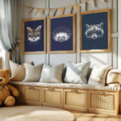 ハリネズミ |フォレストアニマルヘッジホッグウォールプリント ポスター