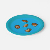 ハリネズミ ペーパープレート (アングル)