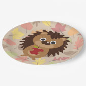 ハリネズミ ペーパープレート (アングル)