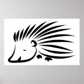 ハリネズミ ポスター (正面)