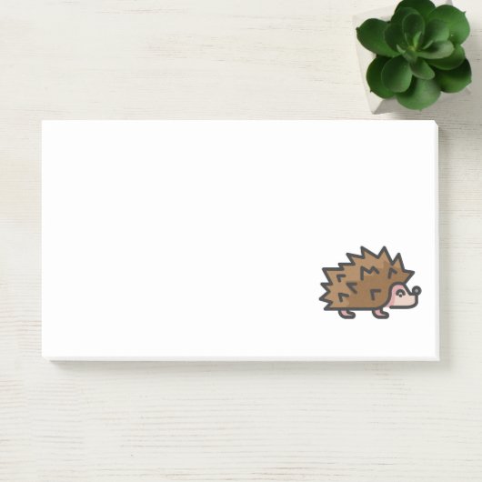 ハリネズミ ポストイット (オフィス)