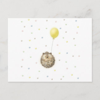 ハリネズミ ポストカード