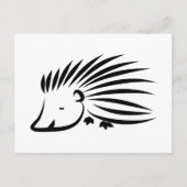 ハリネズミ ポストカード (正面)