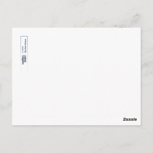 ハリネズミ ポストカード (裏面)