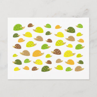 ハリネズミ ポストカード