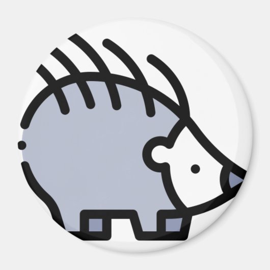 ハリネズミ マグネット (正面)