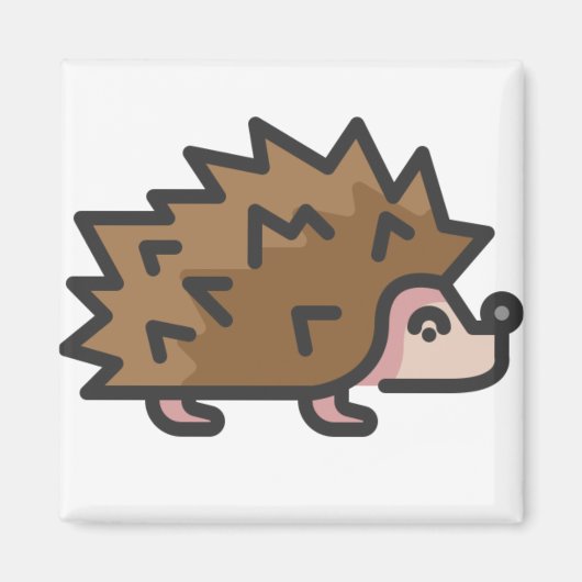 ハリネズミ マグネット (正面)