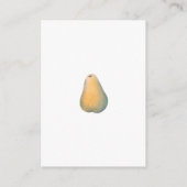 ハリネズミ – ママのお腹の大きさ エンクロージャーカード (裏面)