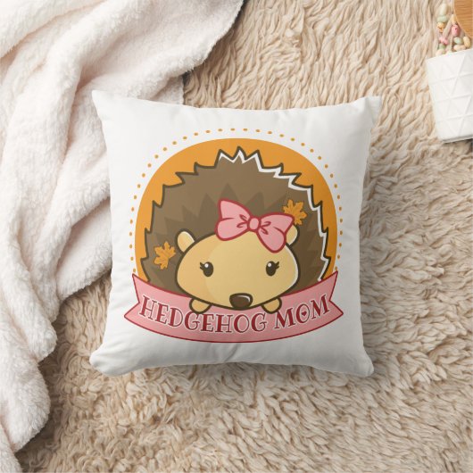 ハリネズミ・ママ クッション (ブランケット)