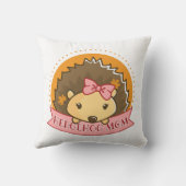 ハリネズミ・ママ クッション (裏面)