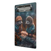 ハリネズミ ミニクリップボード (アングル2)