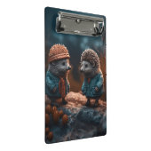 ハリネズミ ミニクリップボード (アングル)