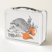 ハリネズミ メタルランチボックス (裏面)