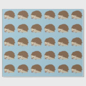 ハリネズミ ラッピングペーパー (フラット)