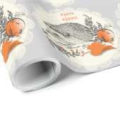 ハリネズミ ラッピングペーパー (ロールコーナー)