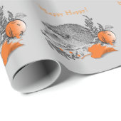 ハリネズミ ラッピングペーパー (ロールコーナー)